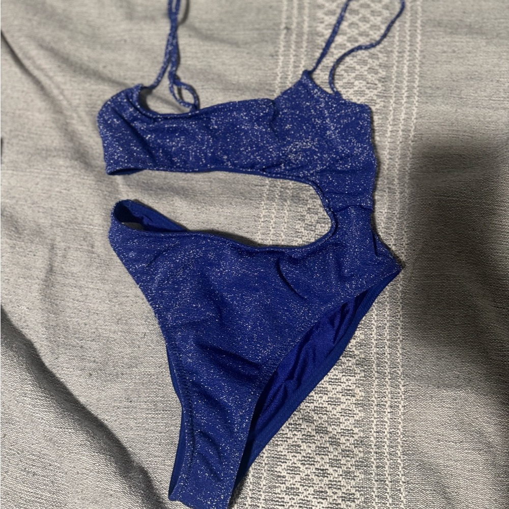 Triangl Swimwear Blue One Piece